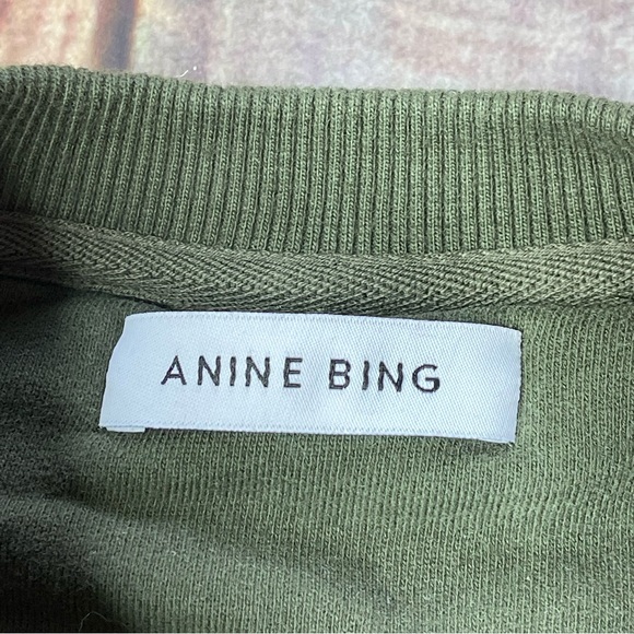 Anine Bing crewneck sweatshirt. Large. - Picture 3 of 4